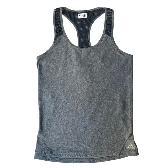 Adidas Women’s Sleeveless Workout Tank Top Size M, Solid Gray - Picture 1 of 5